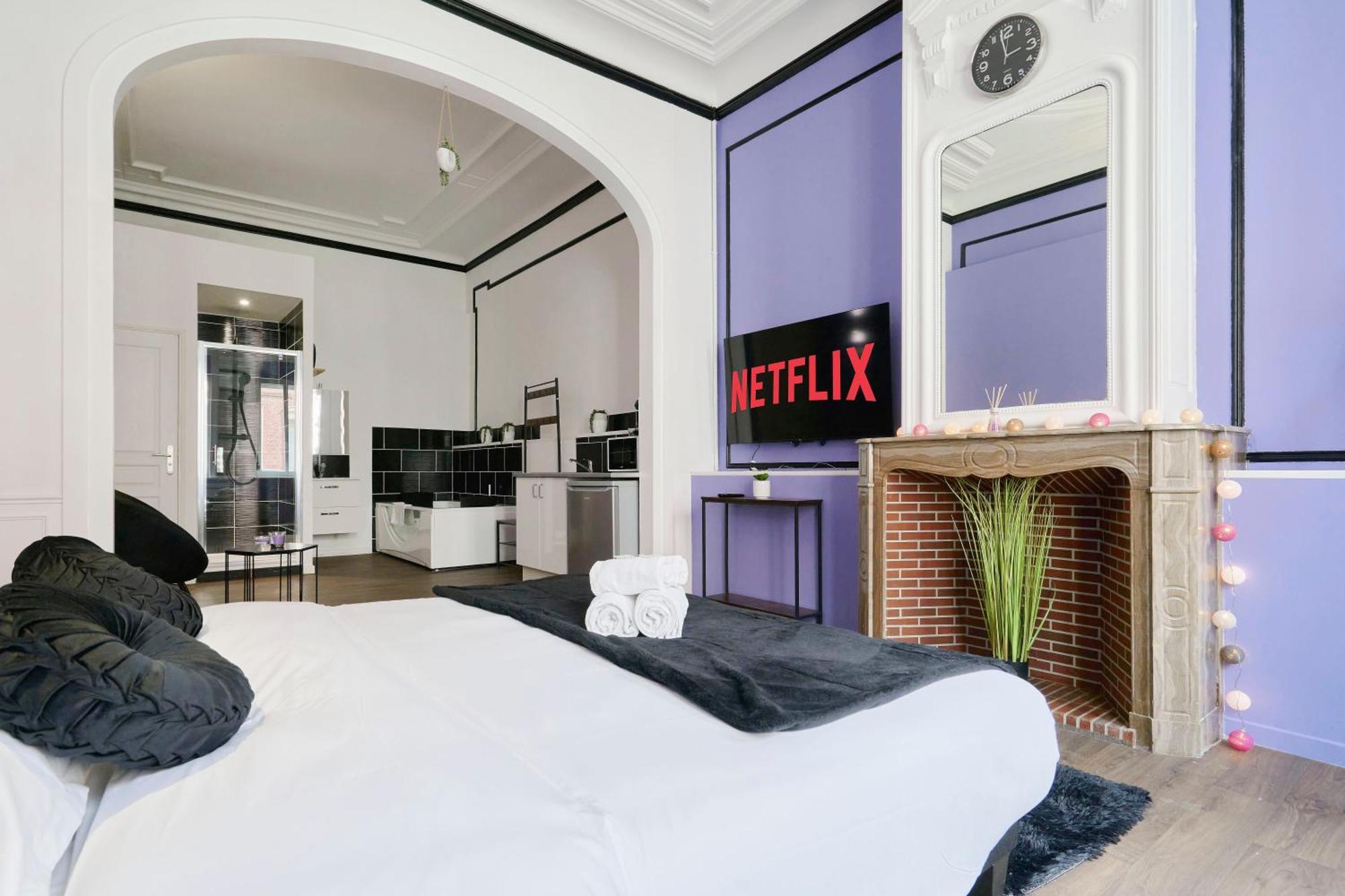 Ng Prestige - Lille L Roubaix Trichon - Balneo - Netflix - Wifi Apartment Exterior photo