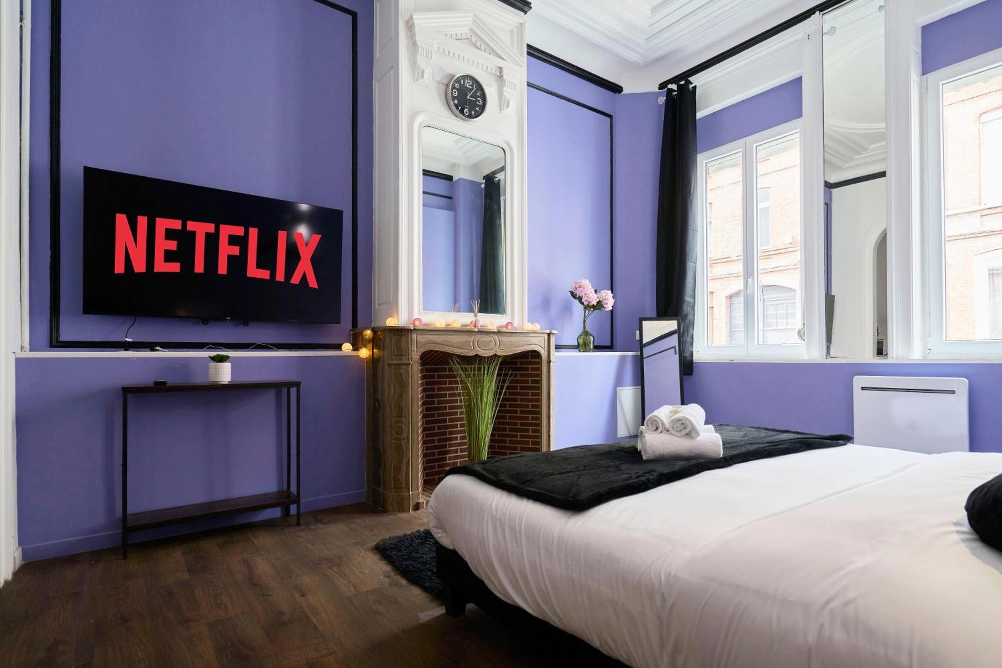 Ng Prestige - Lille L Roubaix Trichon - Balneo - Netflix - Wifi Apartment Exterior photo
